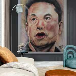 Portrait of Elone Musk.